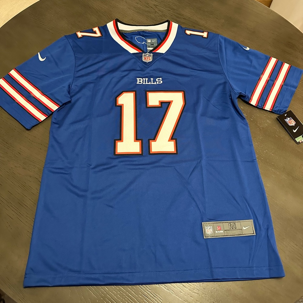 Buffalo Bills Josh Allen Stitched Men's Home Jersey